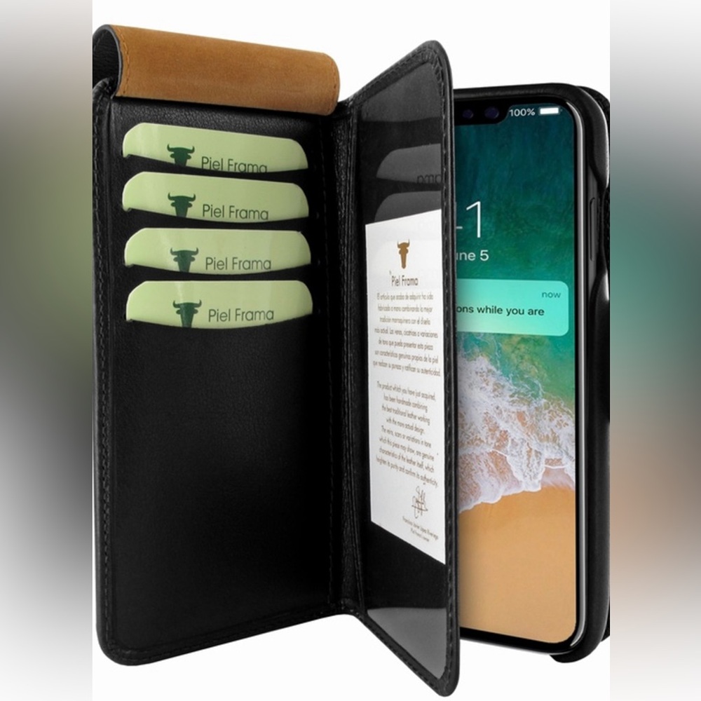Piel Frama IPhone X/Xs Leather Crocodile Case